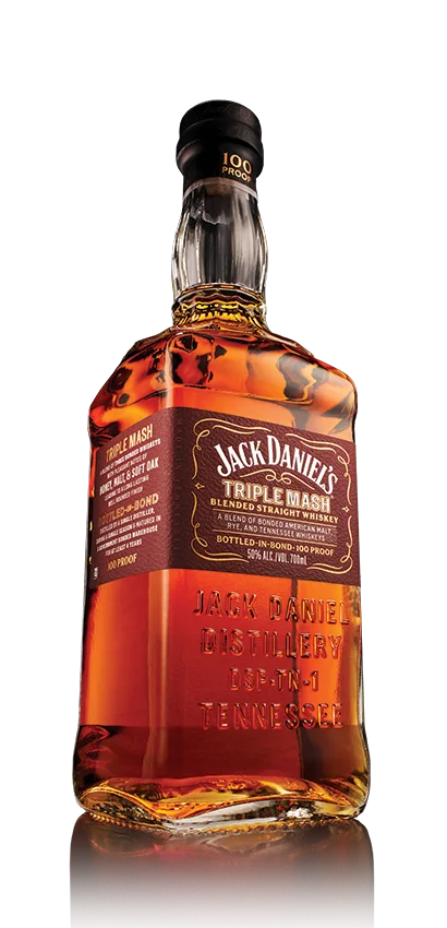 JACK DANIEL'S TRIPLE MASH BLENDED STRAIGHT WHISKEY-750ML