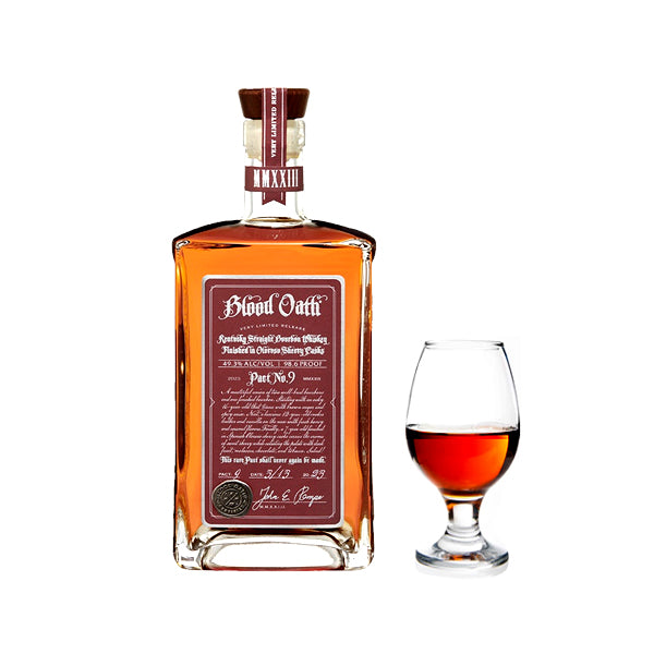 BLOOD OATH PACT NO. 9 KENTUCKY STRAIGHT BOURBON WHISKEY - 0.5 OZ POUR