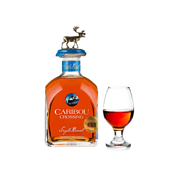 CARIBOU CROSSING SINGLE BARREL CANADIAN WHISKEY - 0.5 OZ POUR