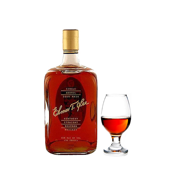 ELMER T. LEE SINGLE BARREL SOUR MASH STRAIGHT BOURBON WHISKEY - 0.5 OZ POUR