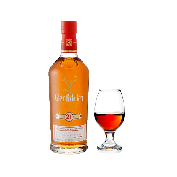 GLENFIDDICH SINGLE MALT SCOTCH GRAN RESERVA 21 YEAR - 0.5 OZ POUR