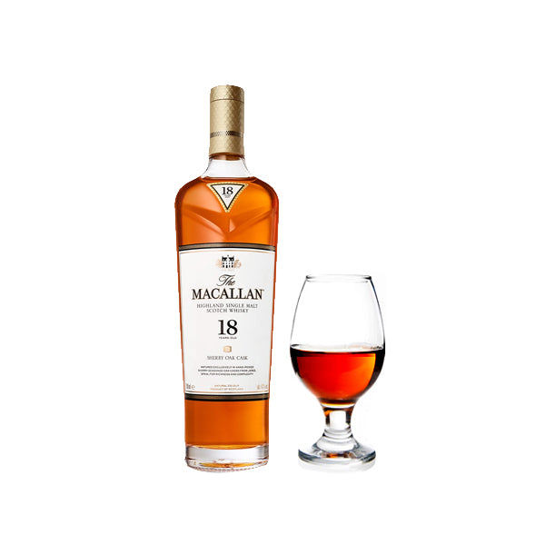 THE MACALLAN 18 YEAR OLD SHERRY OAK - 0.5 OZ POUR