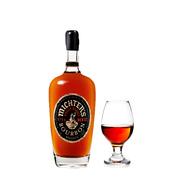 MICHTER'S SINGLE BARREL 10-YEAR-OLD BOURBON- 0.5 OZ POUR