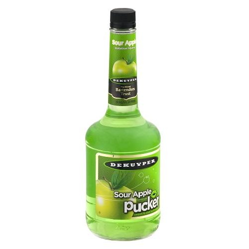 Dekuyper Sour Apple Pucker - 750ML