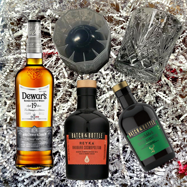 Dewar 19 Yr the Champ Gift Pack