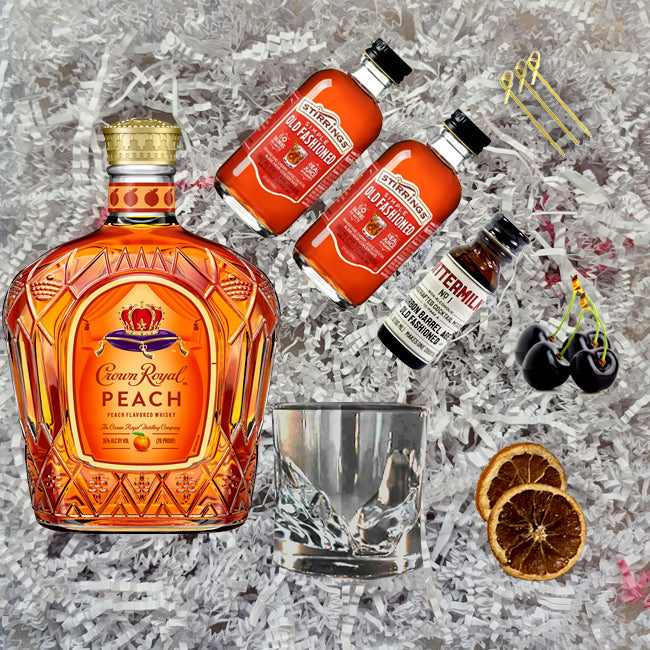 Crown Royal Peach Whiskey Gift Pack